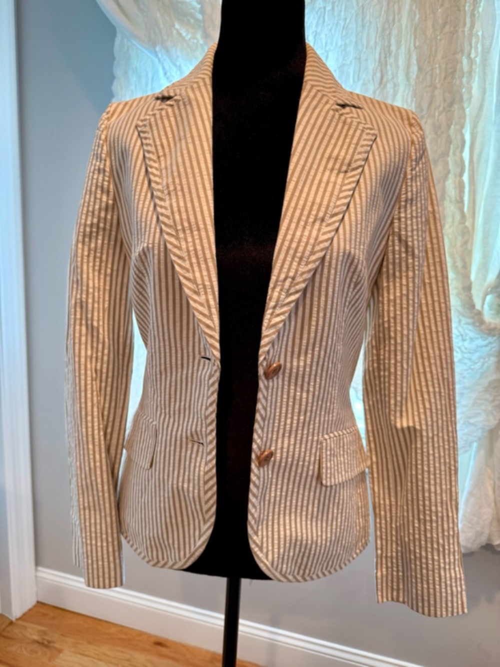 HUGO BOSS Seersucker blazer